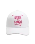 FDF-915 01 Fleje de Love (Baseball Cap) (White) 001 (Web)