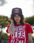 FDF-001 03 Fleje de Flow x hiphopcanario.com (Red) (Front) (Web)